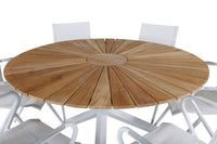 Eetgroep Mexico met de stoelen Alina 