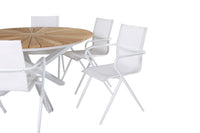 Eetgroep Mexico met de stoelen Alina 