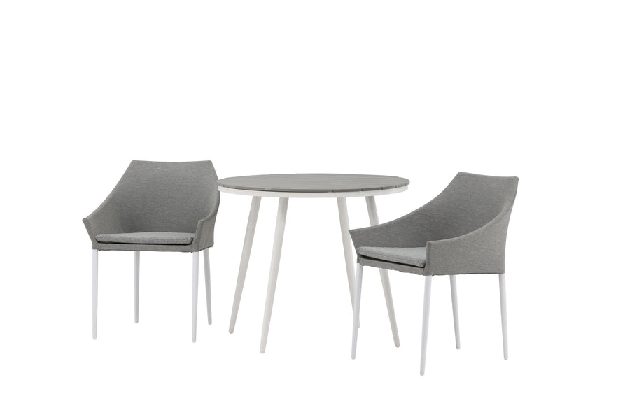 Break Rond Eetgroep + 2x Spoga Eetstoel 