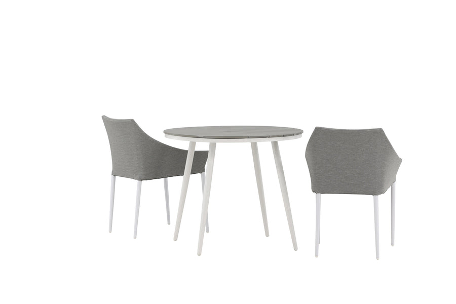 Break Rond Eetgroep + 2x Spoga Eetstoel 