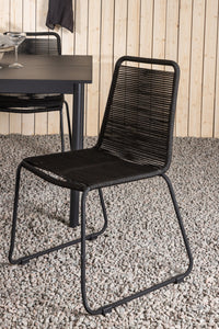 Eettafel Modena met de stoelen Lindos 