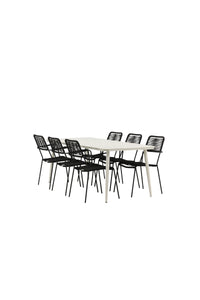 Lina Rechthoekige Eetgroep 