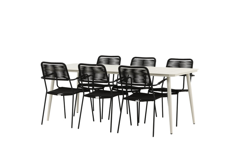 Lina Rechthoekige Eetgroep 