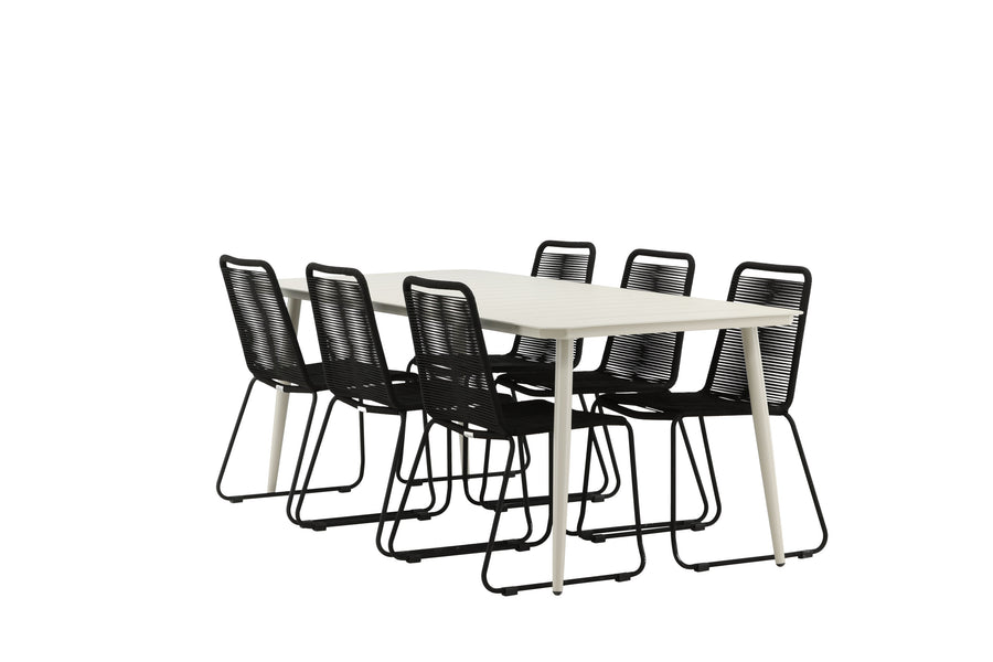 Lina Rechthoekige Eetgroep 