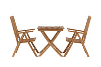 Eetgroep Ghana met de stoelen Kenya 