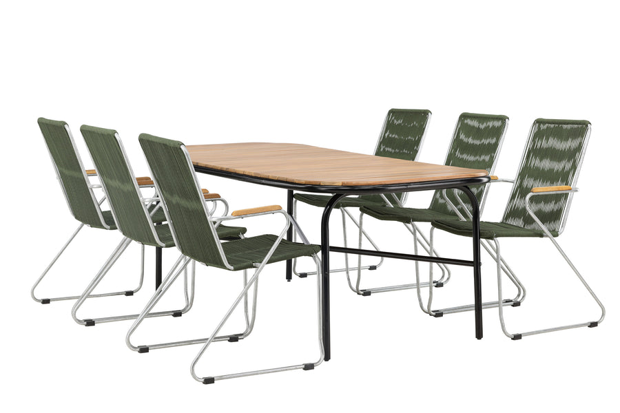 Holmbeck Rechthoekige Eetgroep 