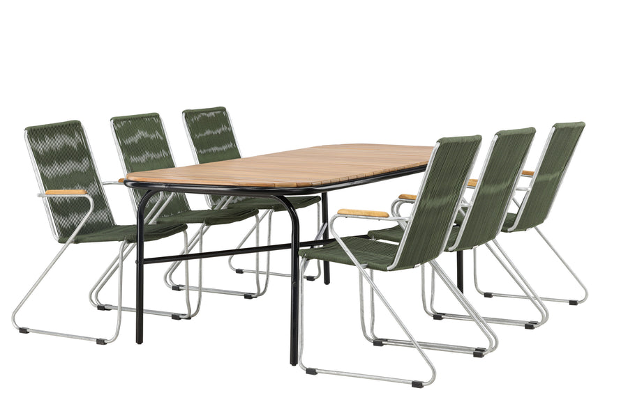 Holmbeck Rechthoekige Eetgroep 
