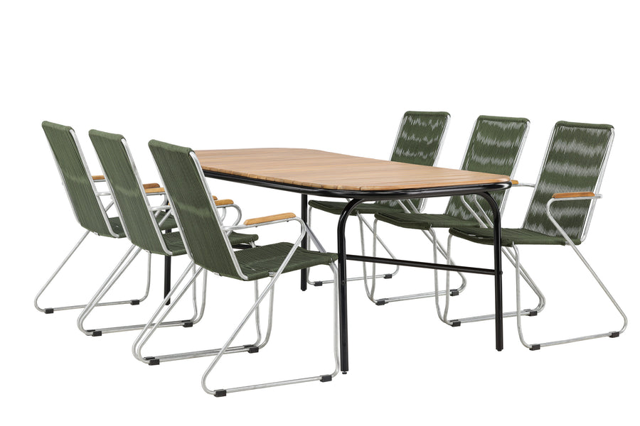 Holmbeck Rechthoekige Eetgroep 