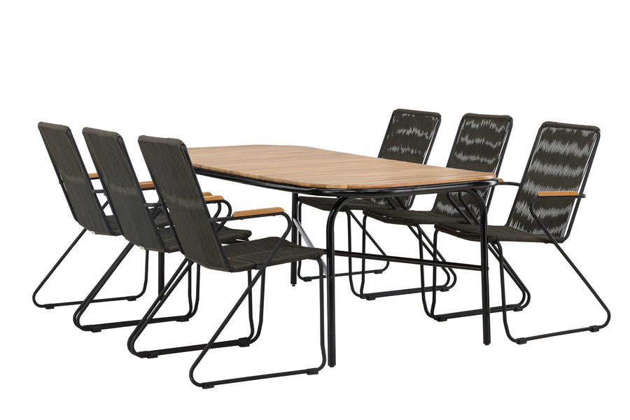 Holmbeck Rechthoekige Eetgroep 