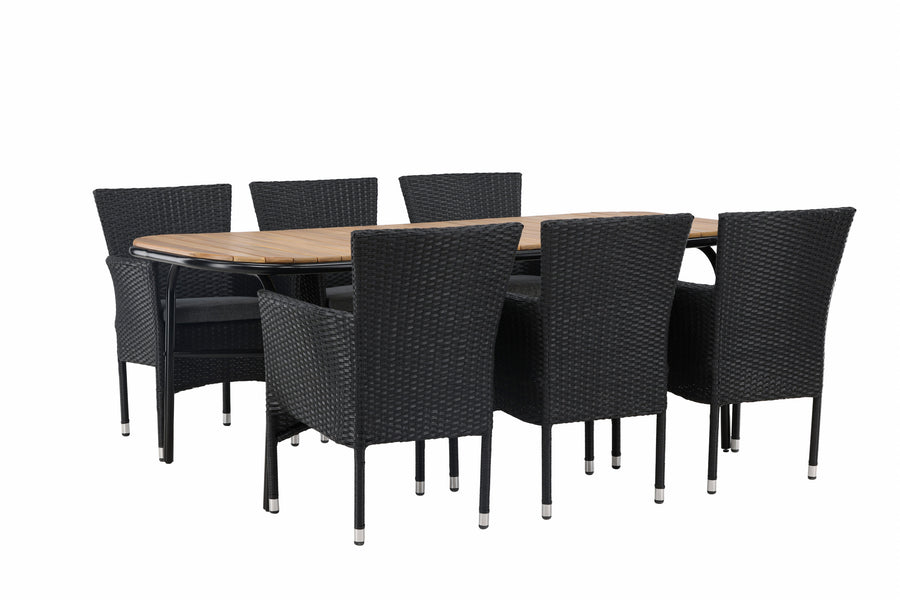 Holmbeck Rektangulär Matgrupp