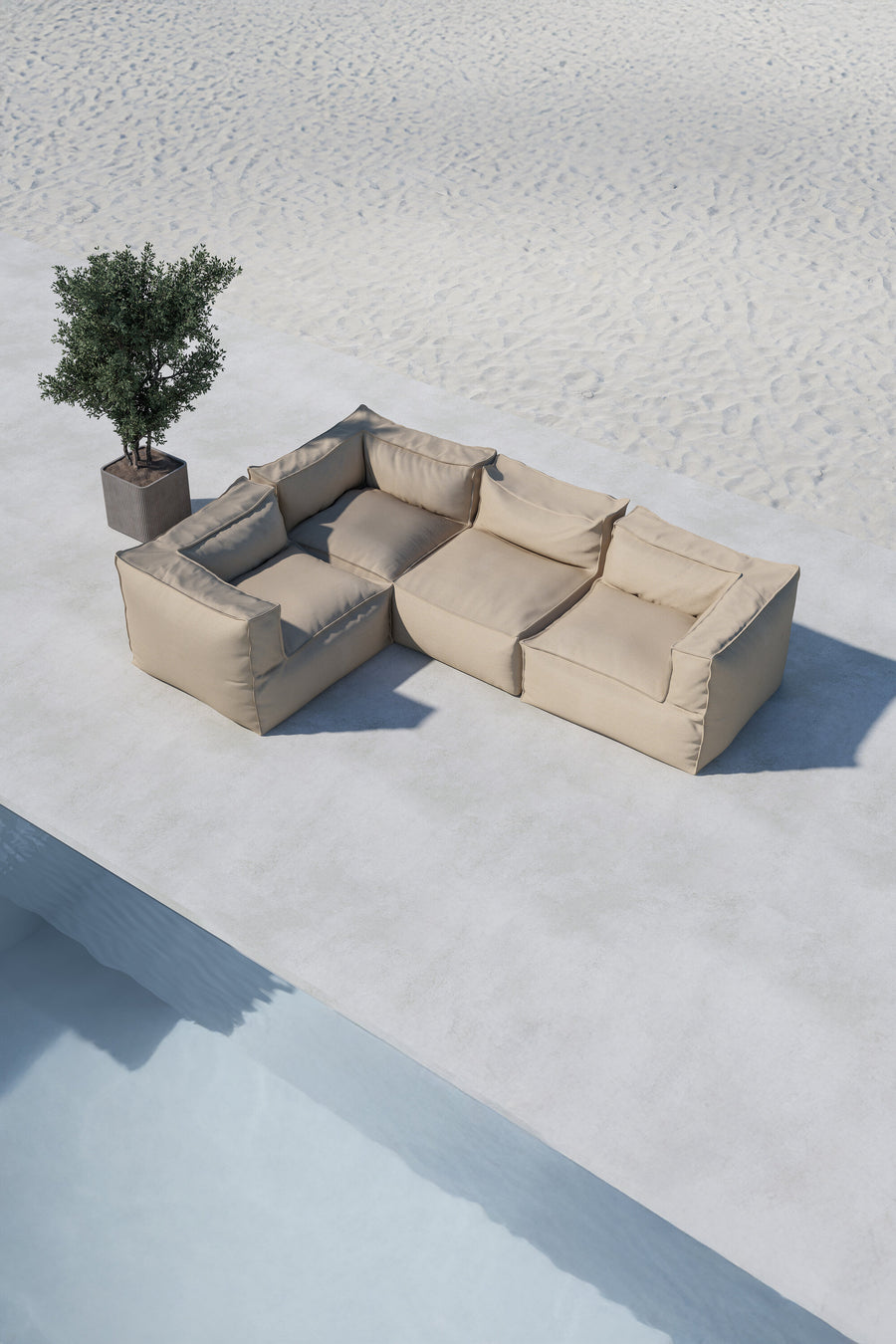Rambo Sofa Set 