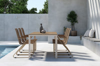 Etna eethoek met de stoelen Bois 