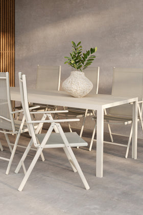 Break eettafelset met de stoelen Break 