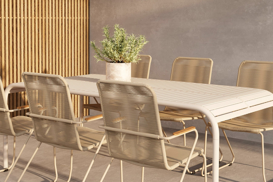 Borneo Eetgroep met de stoelen Bois 