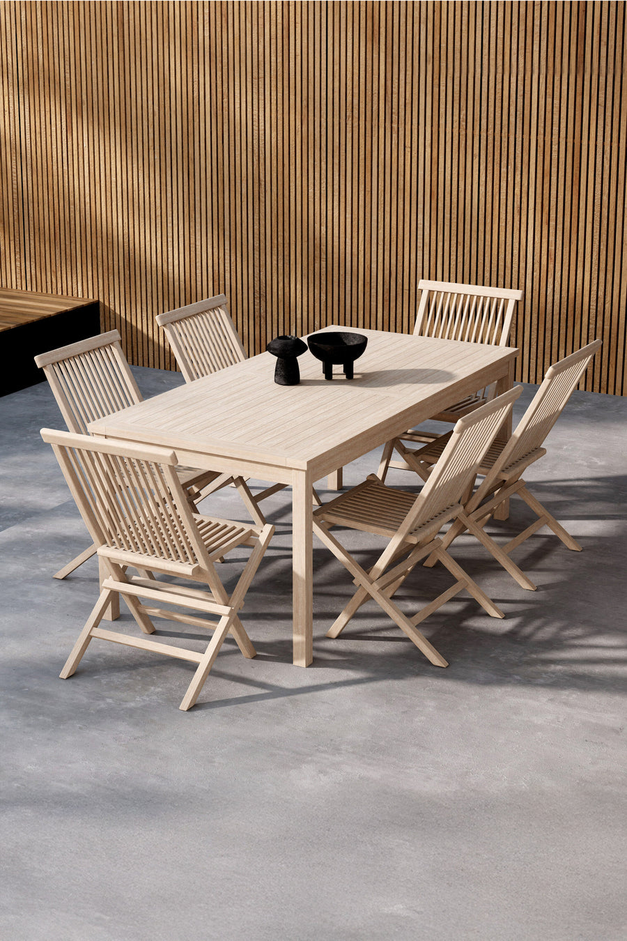 Kenya eettafelset met de stoelen Kenya 