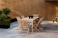 Kenya eettafelset met de stoelen Kenya 