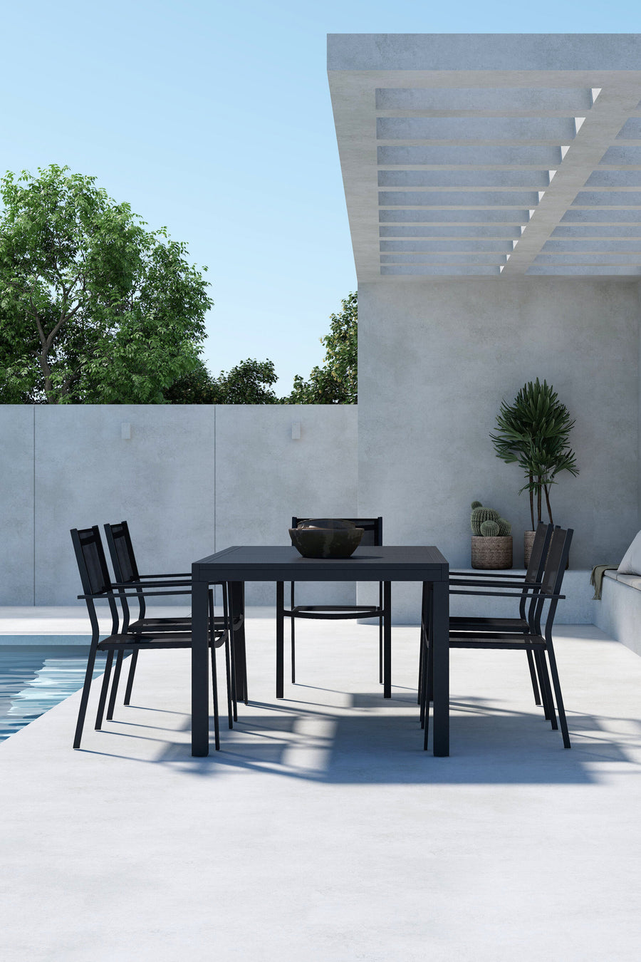 Capo eethoek met de stoelen Copacabana 