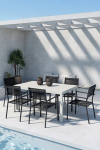 Capo eethoek met de stoelen Copacabana 