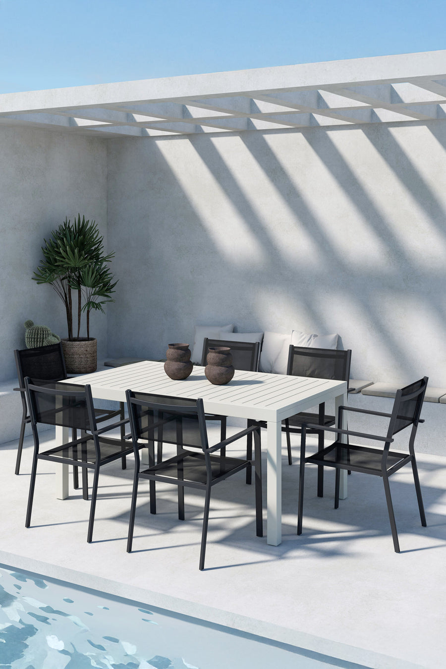 Capo eethoek met de stoelen Copacabana 