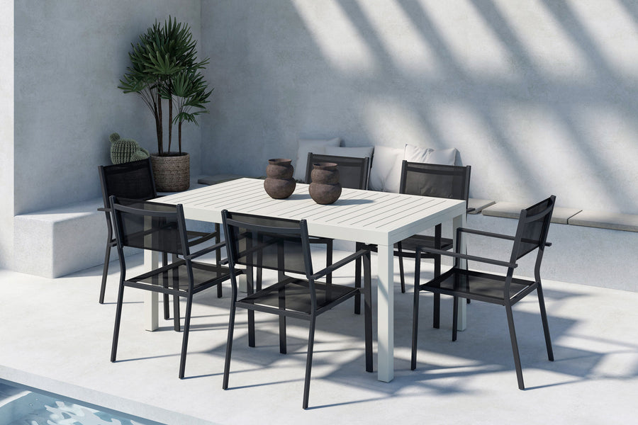 Capo eethoek met de stoelen Copacabana 