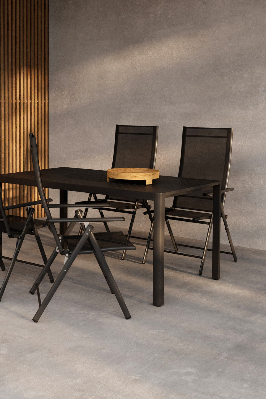 Giardini eethoek met de stoelen Levanzo 