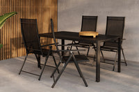 Giardini eethoek met de stoelen Levanzo 