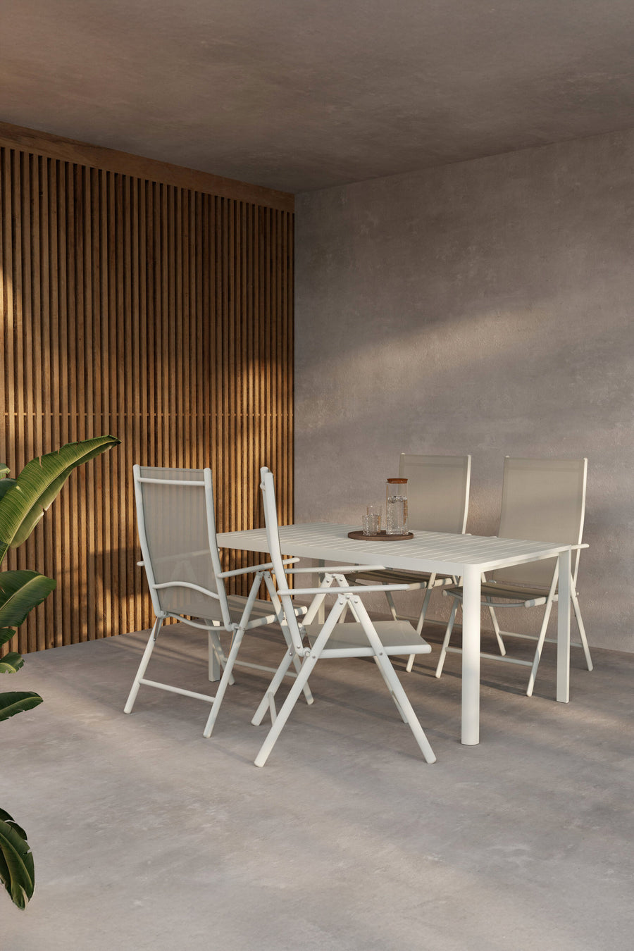 Giardini eethoek met de stoelen Break 