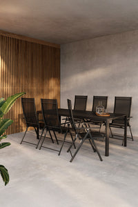 Giardini eethoek met stoelen Levanzo 
