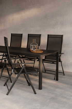 Giardini eethoek met stoelen Levanzo 