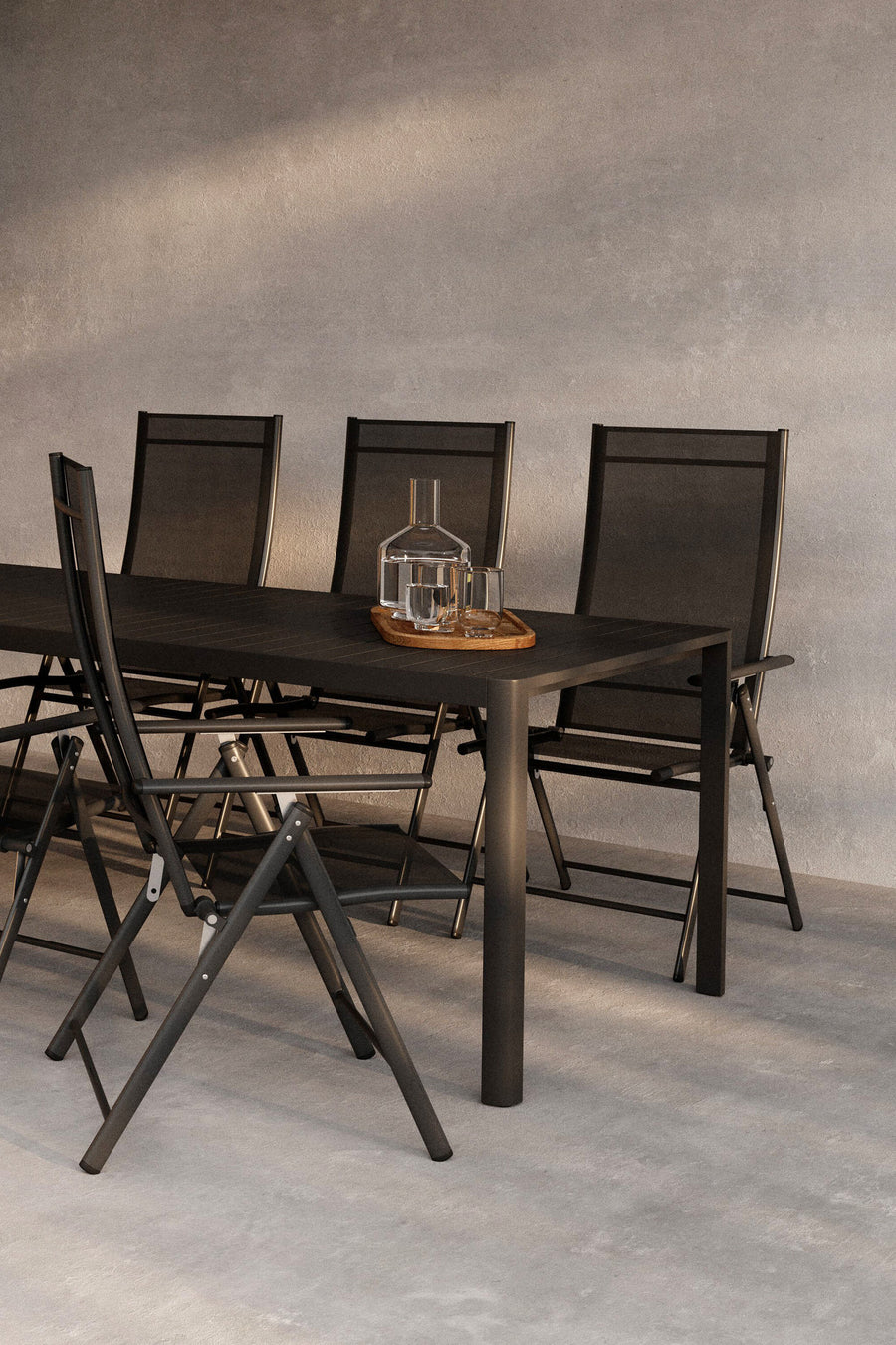 Giardini eethoek met stoelen Levanzo 