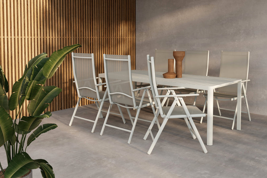 Giardini eethoek met de stoelen Break 