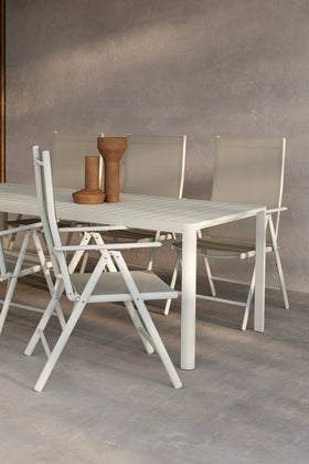 Giardini eethoek met de stoelen Break 
