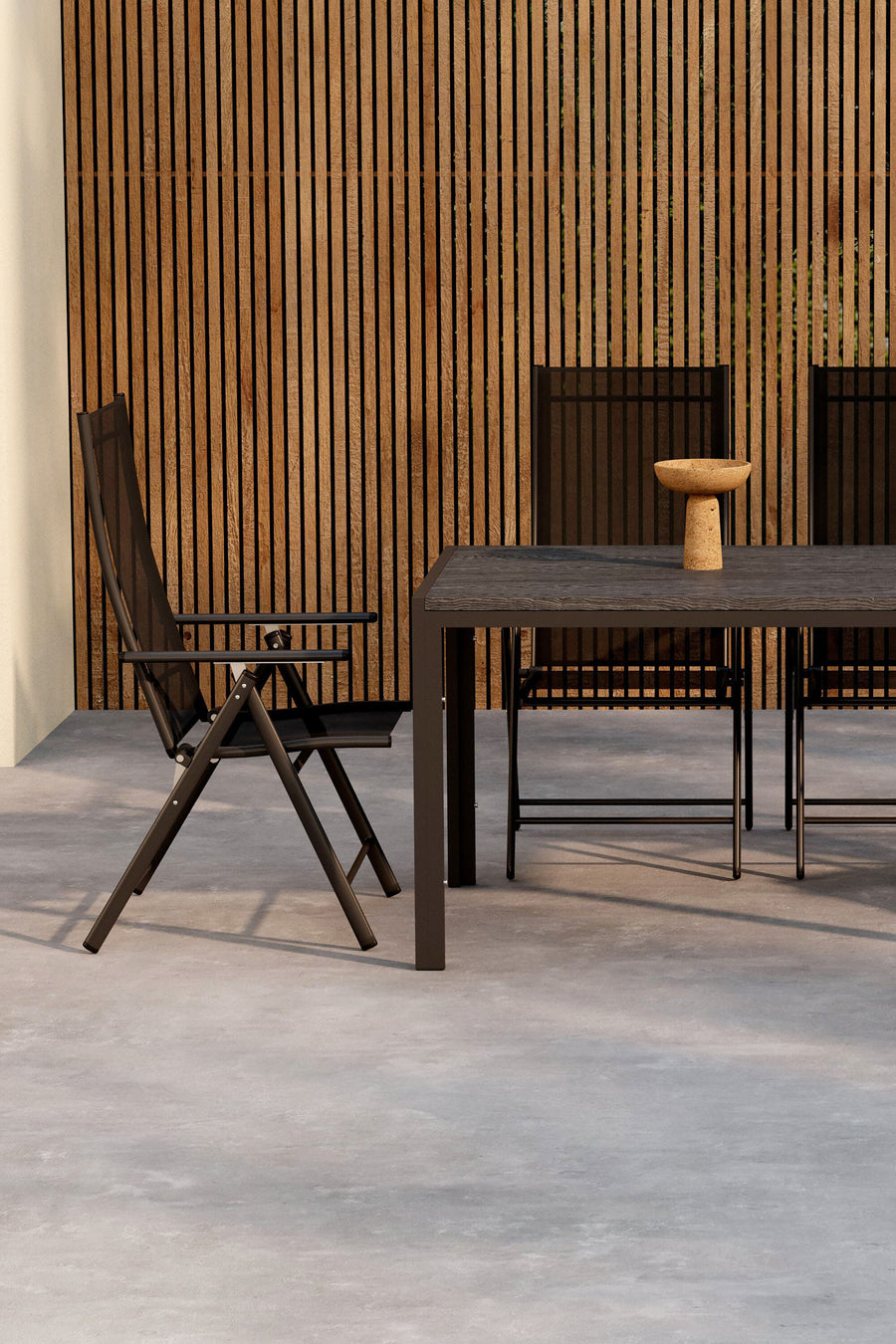Mirko eettafelset met de Levanzo stoelen 