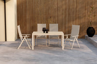 Mirko eettafelset met de Levanzo stoelen 