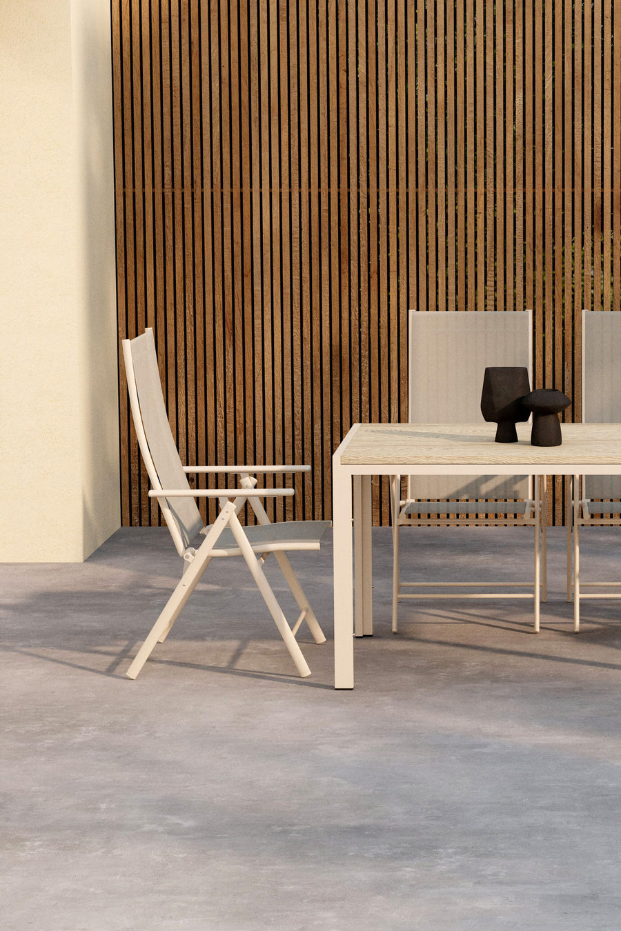 Mirko eettafelset met de Levanzo stoelen 