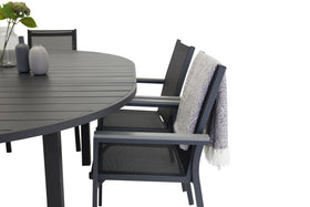 Marbella eettafel met Parma stoelen 