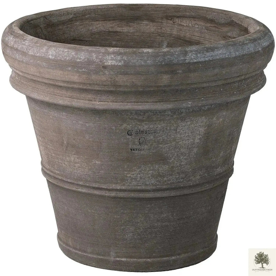 Pot Terracotta Grijs - Toscana - 70 cm diameter - 58 cm hoogte 