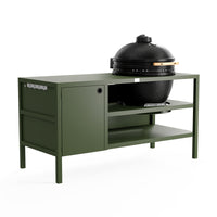 UMAMI Buitenkeuken Module 3 voor kamado + Kamado BONO Limited, groen / zwart