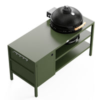 UMAMI Buitenkeuken Module 3 voor kamado + Kamado BONO Limited, groen / zwart