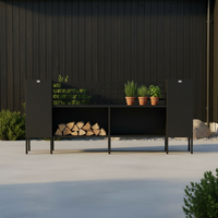 Kummin Buitenkeuken Duo – Pakket, zwart