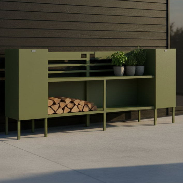 Kummin Buitenkeuken Duo – Pakket, groen