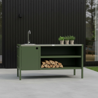 UMAMI module 3 buitenkeuken met spoelbak