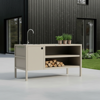 UMAMI module 3 buitenkeuken met wastafel