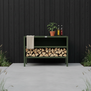 Speciale prijs UMAMI buitenkeuken module 1 + 2 incl. hoes, groen