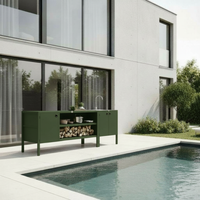 UMAMI buitenkeukenpakket, wasmodule en module 3, groen