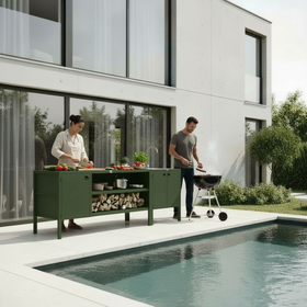 UMAMI buitenkeukenpakket, wasmodule en module 3, groen