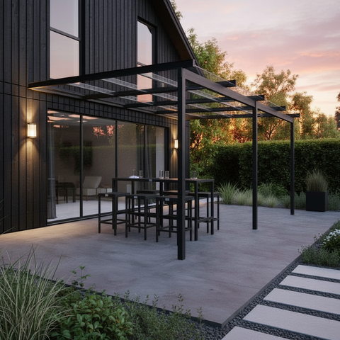 Terrasdaken, pergola’s en tuinkamers