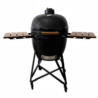 Kamado Nordic Flame 25" med underrede och sidobord
