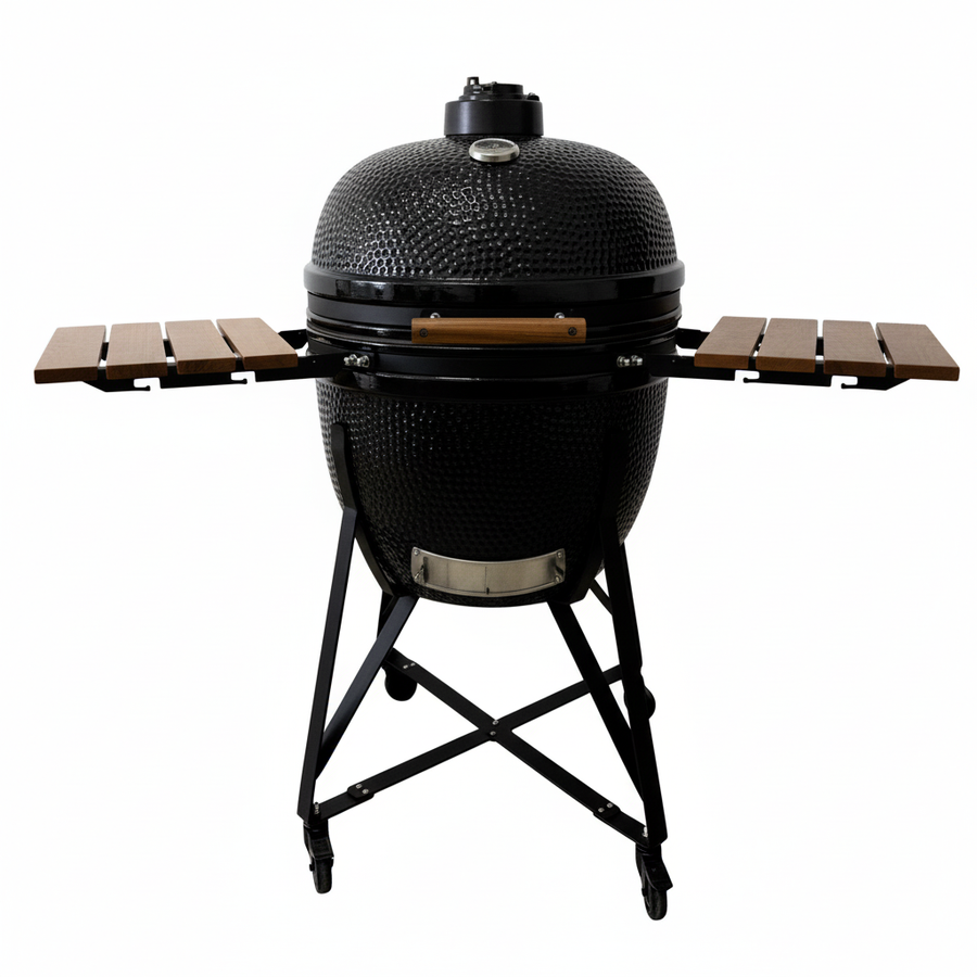 Kamado Nordic Flame 25" med underrede och sidobord