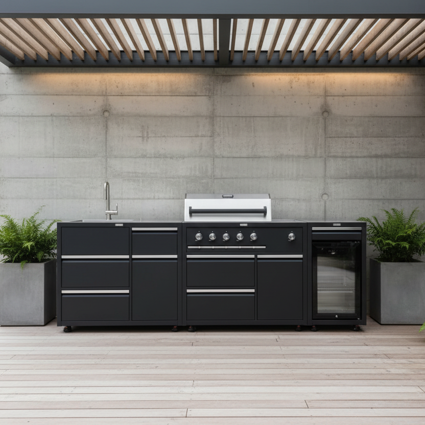 CAYENE buitenkeukenpakket incl. 3 modules